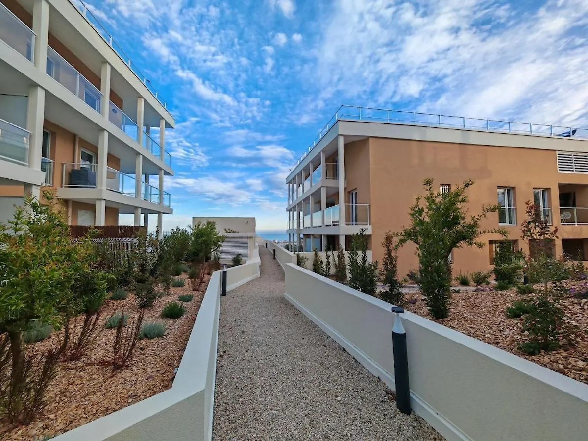 Apartmán Bel Air Rooftop Pool Seaview Villeneuve-Loubet Francie
