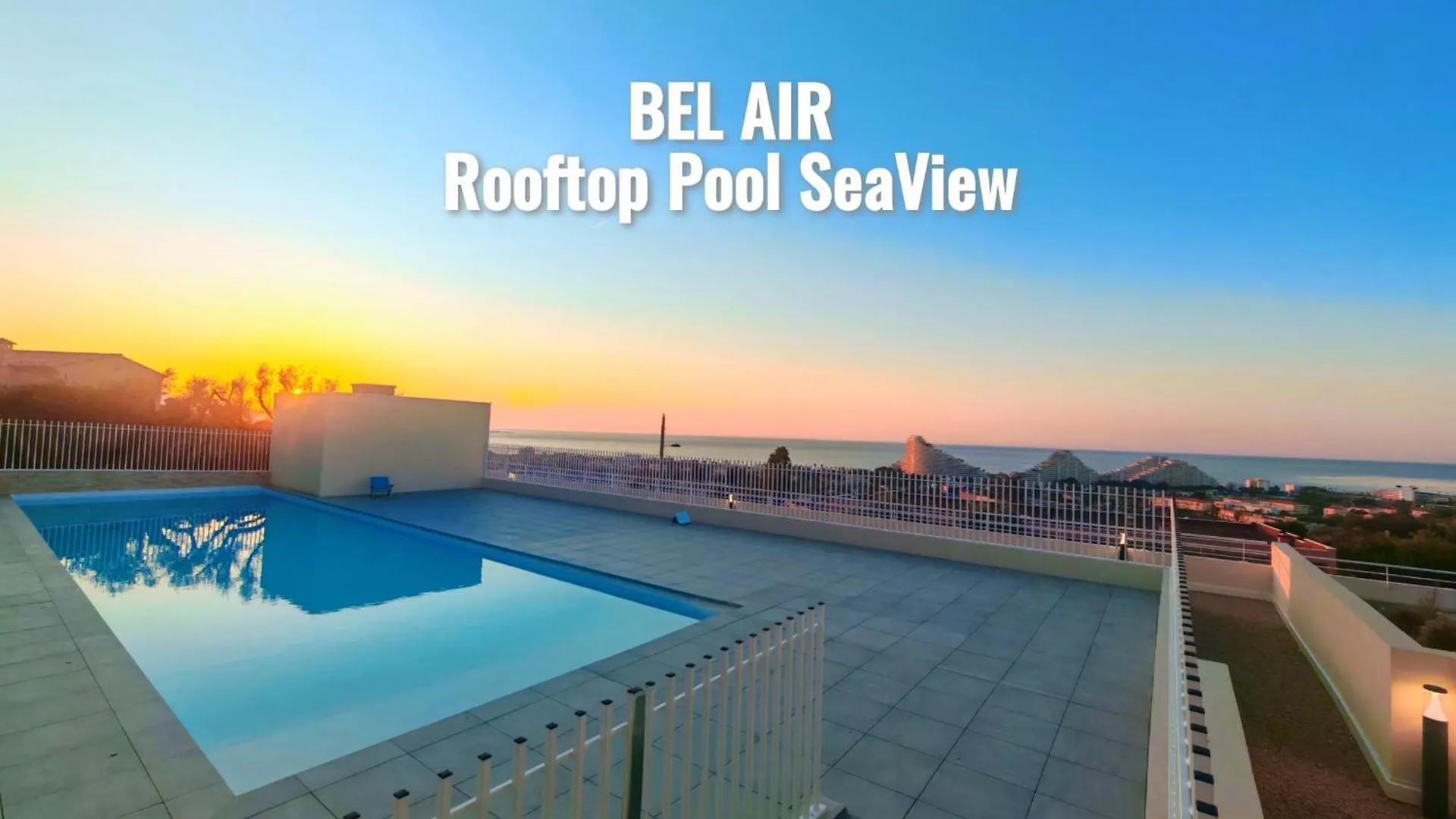 Apartmán Bel Air Rooftop Pool Seaview Villeneuve-Loubet Francie
